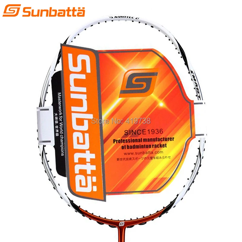 Original Sunbatta Smart 5100 Badminton Racket Badminton Racquet Max Tension 27lbs For Amateur