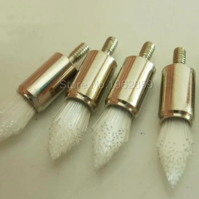 100pcs-Dental-Polishing-Brush-Screw-Style-Tapered-Prophylaxis-Polishing-White-Nylon-Brush-Dentist-Products-Materials