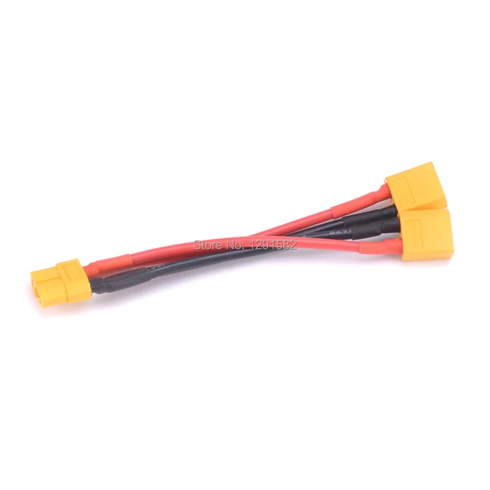 XT60 female to 2pcs XT60 male cable (1)