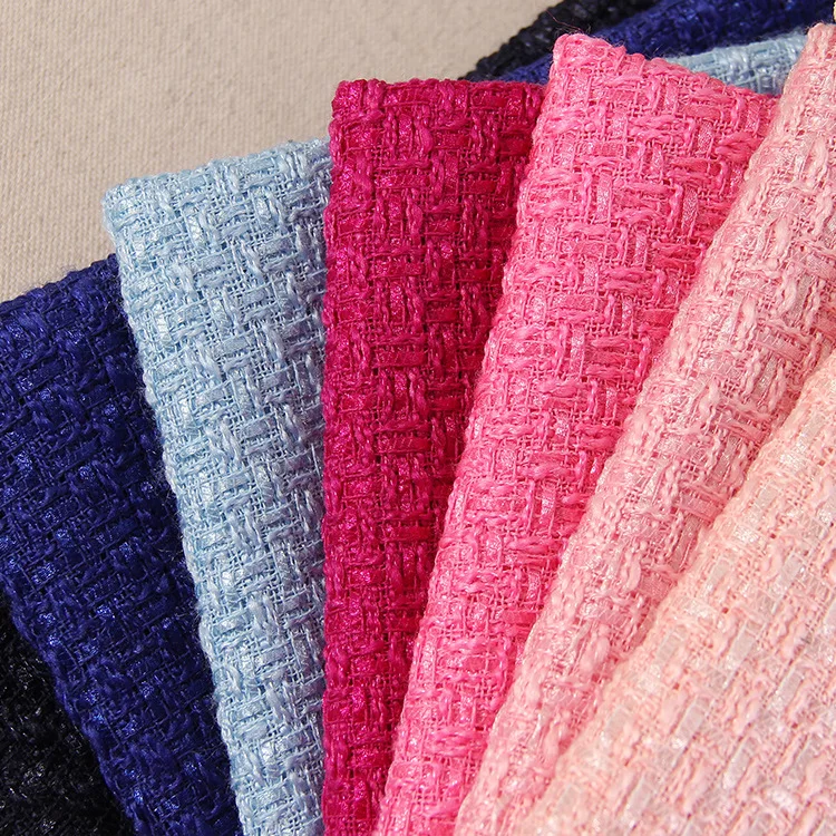 

Yarn-dyed tweed autumn and winter fashion women's coat fabric-273gsm