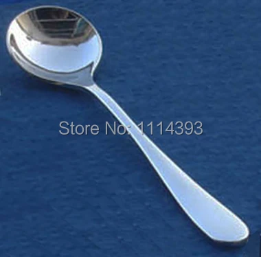 Bouillon Spoon Bringer 12 Pieces Stainless Steel Round Soup Spoon
