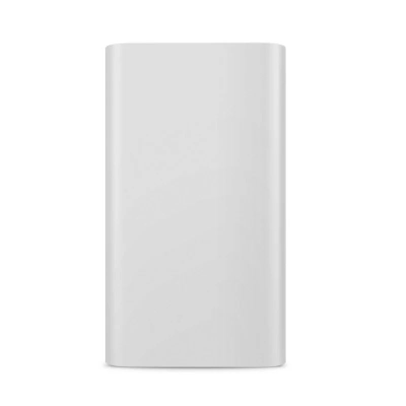 Высококачественный силиконовый внешний аккумулятор чехол для Xiaomi power Bank 2 10000 мАч Внешний аккумулятор Защитный чехол PLM02ZM - Цвет: Белый