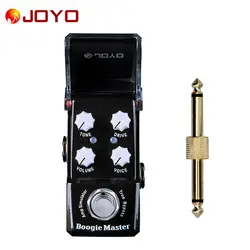 Новый гитары педаль эффектов JOYO Boogie Master серии мини педали JF-309 + 1 шт. педаль разъем