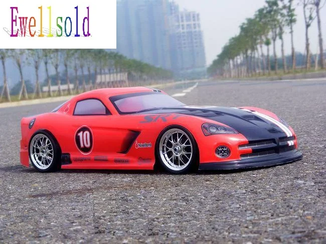 Ewellselling 1/10 RC автомобиль ПВХ Корпус кузова 200 мм №: 047red | Игрушки и хобби