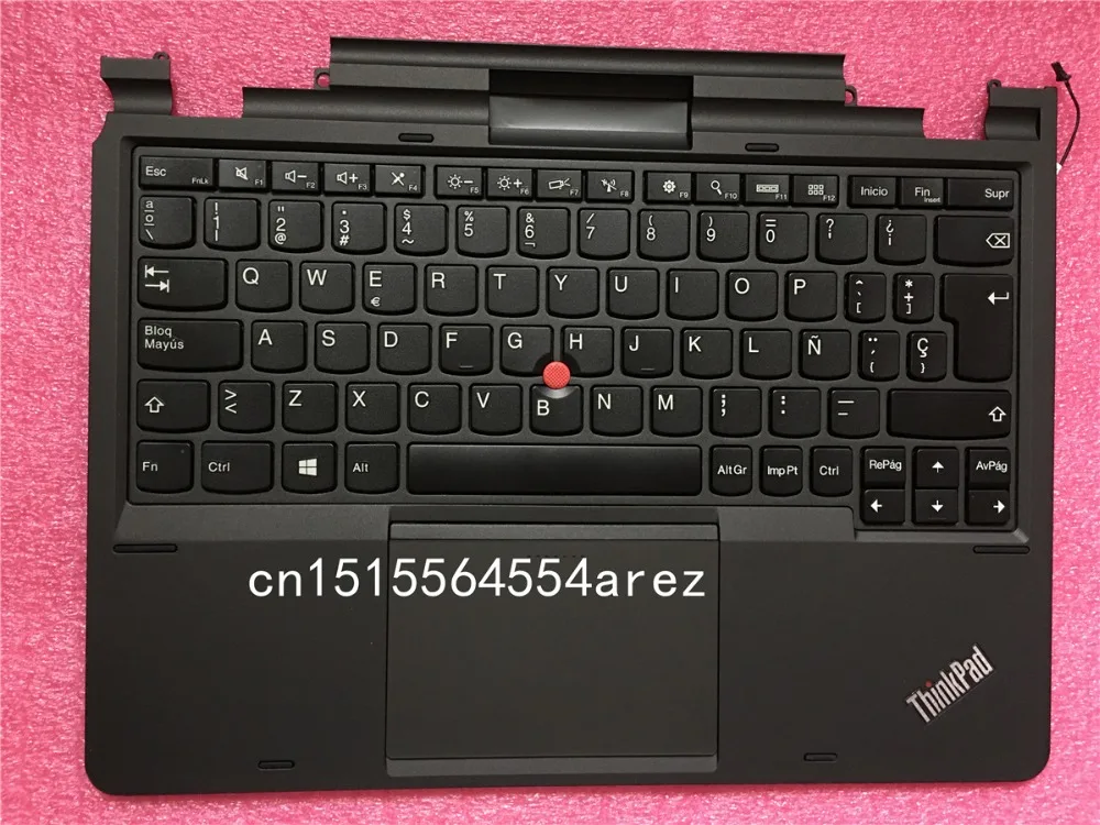 

New Original laptopLenovo THINKPAD HELIX TYPE 3XXX Palmrest Keyboard Spanish 04X0633