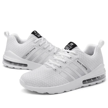

Summer new men's shoes Cool and breathable comfortable running shoes PU air cushion sole comfortable foot feel trend krasovki
