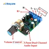 TDA2822 TDA2822M 2.0 Channel Stereo Audio Power Amplifier Board DC 1.8-12V Mini AUX Audio Amplifier Module With Potentiometer ► Photo 3/6