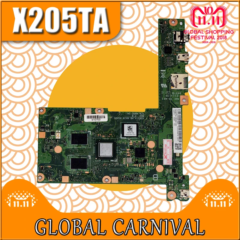 X205TA motherboard 32G For ASUS X205TA laptop motherboard X205TA mainboard X205TA motherboard test 100% ok X205TA motherboard 32G For ASUS X205TA laptop motherboard X205TA mainboard X205TA motherboard test 100% ok