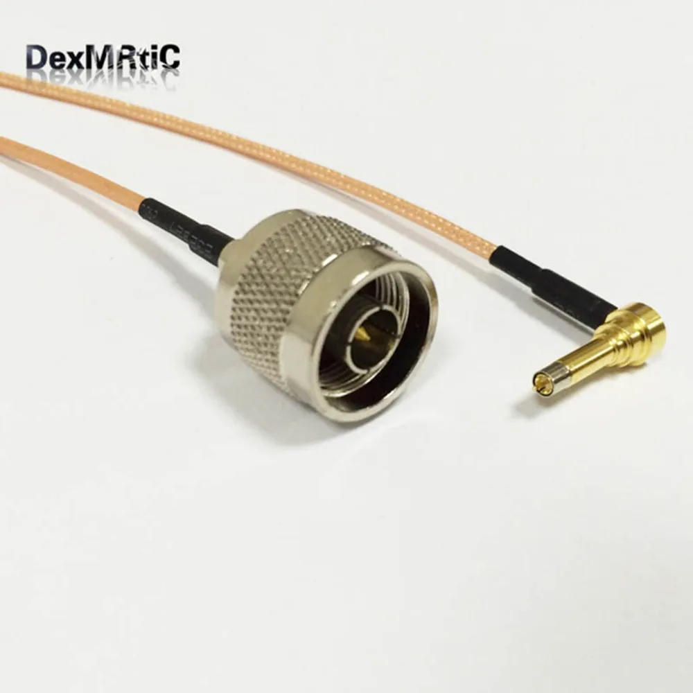 

New N Male Plug Connector To MS156 Right Angle Connector RG316 cable Wholesale Fast Ship 15CM 6" Adapter