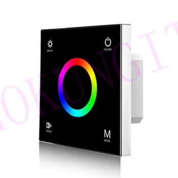 

3CH*4A 12-24VDC CV RGB Touch Panel Controller T3 High Sensitive RGB Touch Color Ring Panel Controller for RGB LED strip
