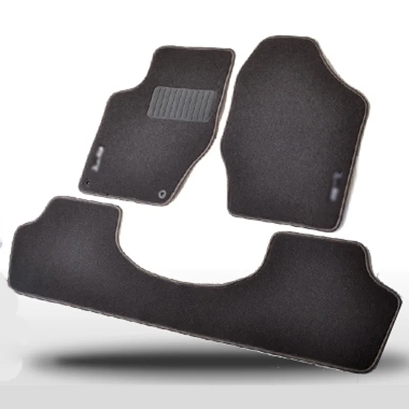 Savanini Premium Fabric Nylon Washable Car Floor Mats Carpet For