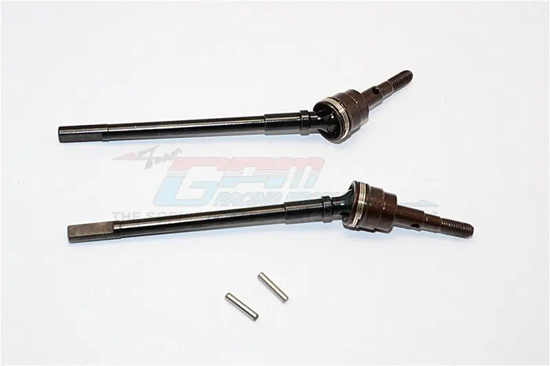 Axial SCX10 II AX90046 Steel Front CVD Drive Shaft 1pr set (AX31402