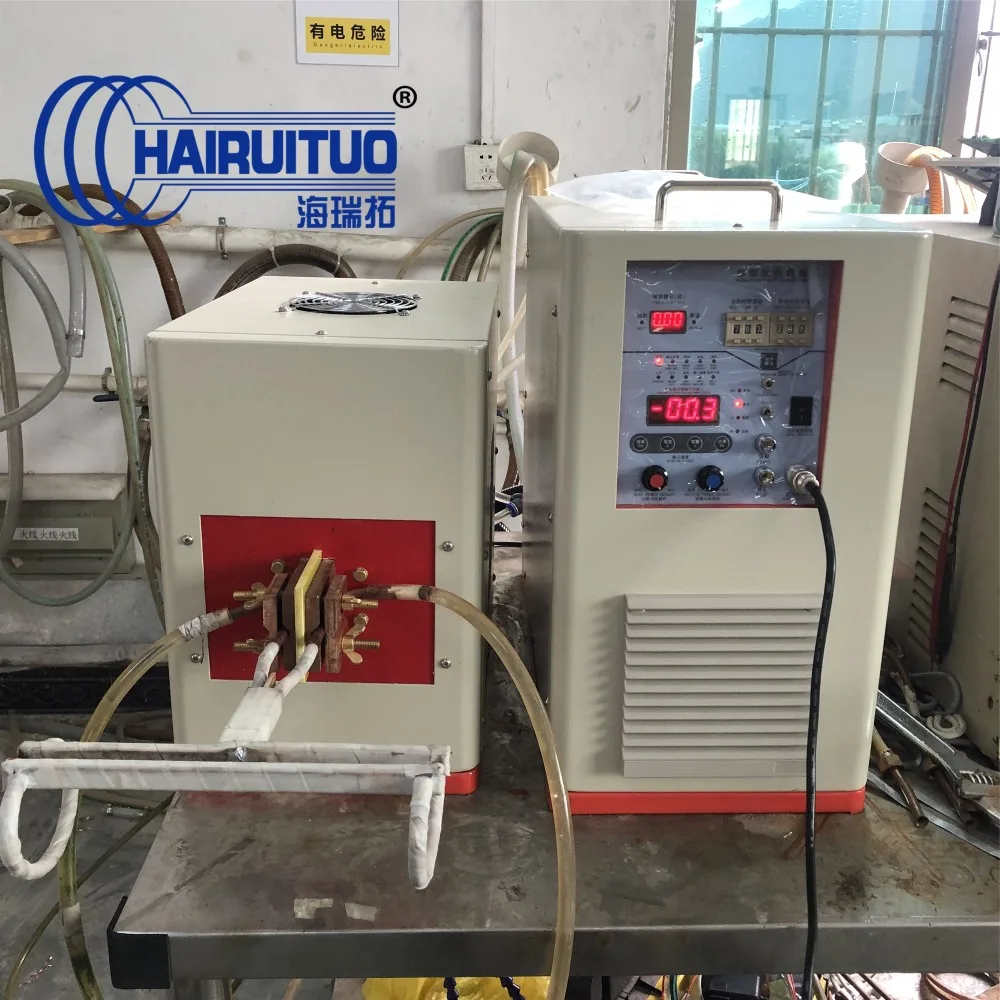 20KW induction heating machine for welding and quenching Ultrahigh frequency induction heater machine