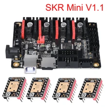 BIGTREETECH SKR MiNi V1.1 32 бит материнская плата с двойной оси Z TMC2208 для Reprap 3d принтер плата контроллера ЧПУ