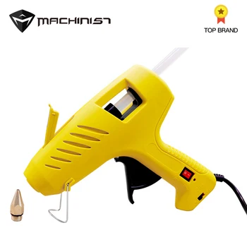 

1pc 11mm US plug with lamp hot melt glue gun 60-100w dual power manual with switch dispensing equipment