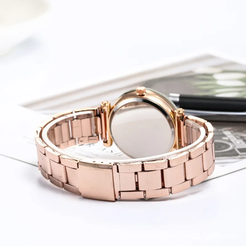Fashion Women Rose Gold Wrist Watches Luxury Casual Female Quartz Watch Relogio Feminino reloj hombre Drop Shipping