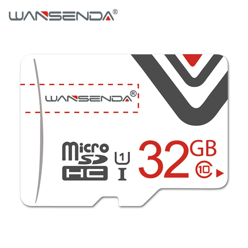 Дешевый WANSENDA Micro SD карта памяти 4 ГБ 8 ГБ 16 ГБ 32 ГБ 64 Гб класс 6 класс 10 карта памяти для смартфона камеры с бесплатным адаптером