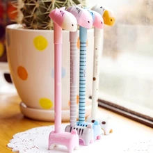10 шт. модная шариковая ручка с осликом канцелярские принадлежности для творчества ручка шариковая ручка милый стиль ручка "Бегемот" Papelaria
