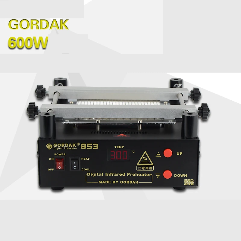GORDAK 853 высокое мощность ОУР BGA паяльная станция PCB preheat и распайки ИК станция предварительного нагрева