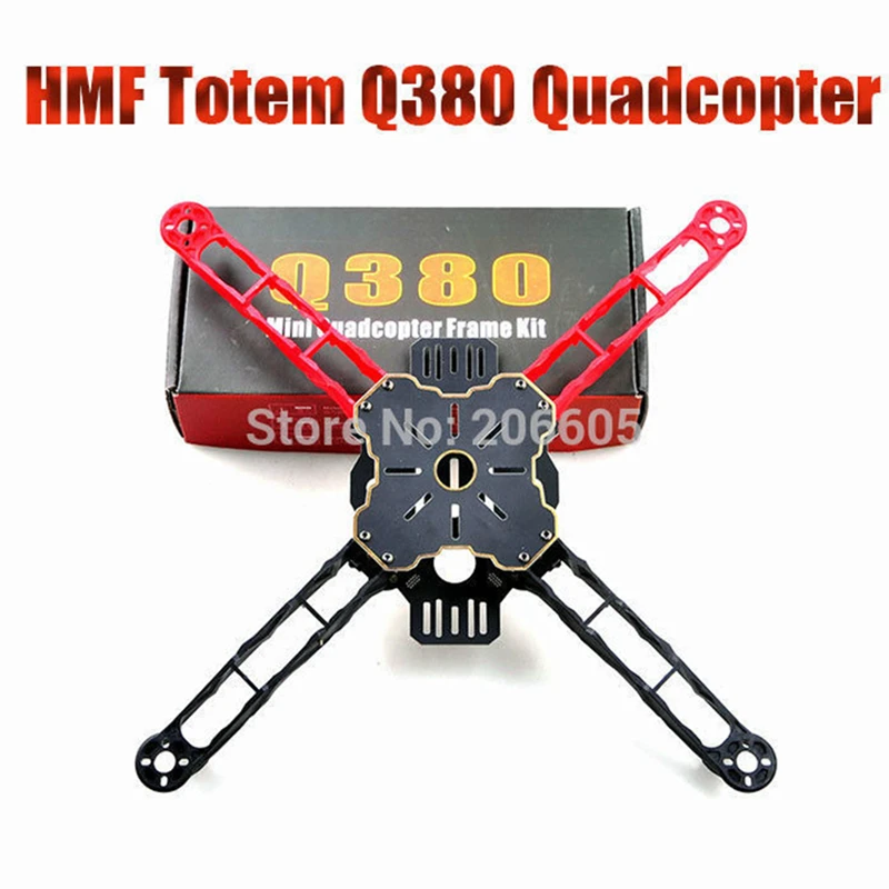 

FPV Drone HMF Totem Q380 Multirotor Quadcopter frame kit with propeller
