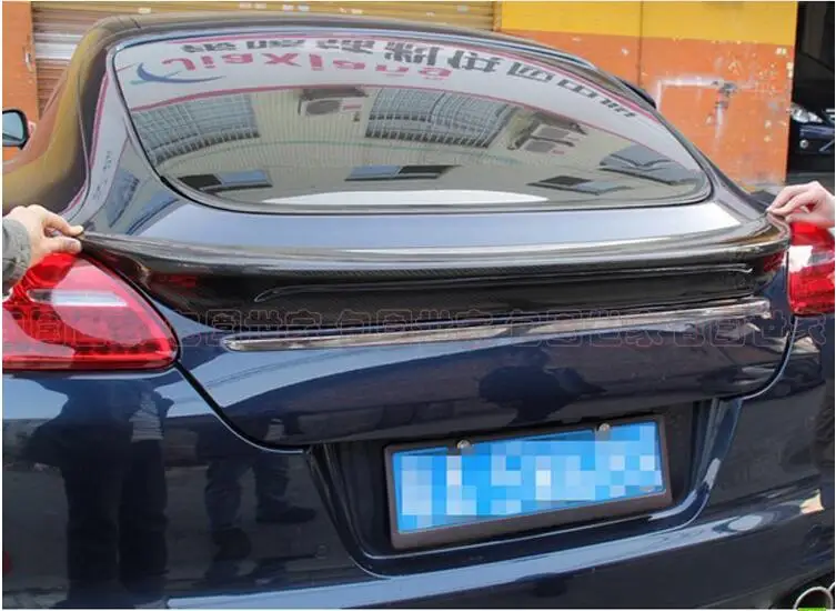 Автомобильный спойлер для заднего крыла из углеродного волокна Panamera 970 2009 2010 2011