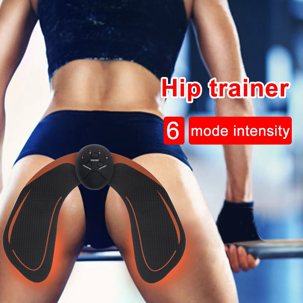 

Smart EMS Hips Trainer Electric Muscle Stimulator Wireless Buttocks Abdominal ABS Fitness Body Slimming Massager Training