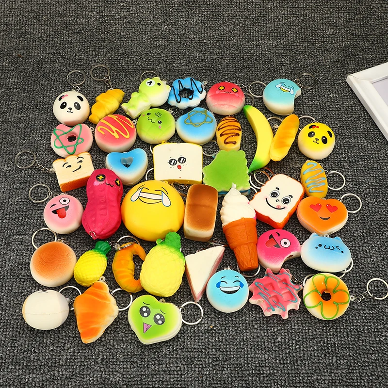 40 шт. Jumbo средний мини замедлить рост squishiпосылка пакет вырезать Kawaii