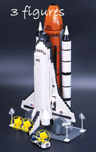 lego creator space shuttle expedition compatible 10231 lp 16014