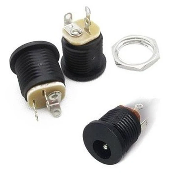 50pcs DC Power Outlet DC 022 Diameter 5.5mm Inner Pin 2.1mm 5.5x2.1mm