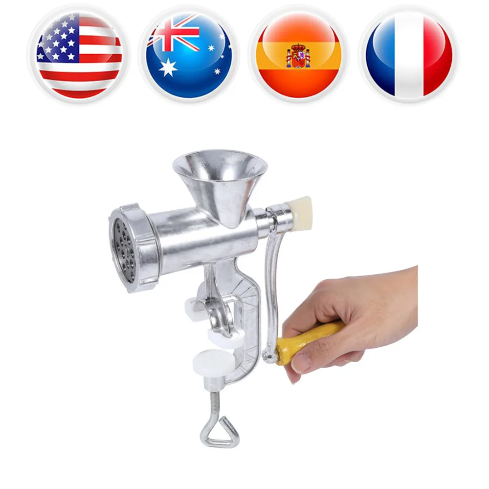 

Kitchen Meat Grinder Hand Operate Manual Meat Grinding Tools Sausage Beef Mincer Table Grinder Grinding Tools