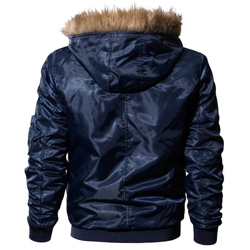 Refire gear зимняя военная куртка-бомбер мужская армейская тактическая куртка ВВС теплая подкладка из шерсти верхняя одежда парки с капюшоном пальто пилота