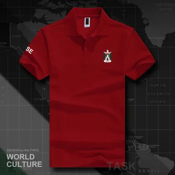 

State of Palestine PSE polo shirts men short sleeve white brands printed for country 2018 cotton nation emblem new fashion