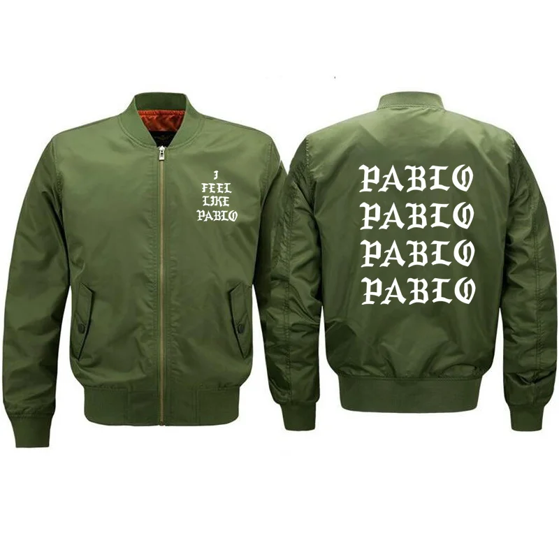 I Feel Like Pablo Jacket Men Fashion Outerwear Ma1 Bomber Jacket Men Women jaqueta masculina Kanye West mens streetwear Jacket