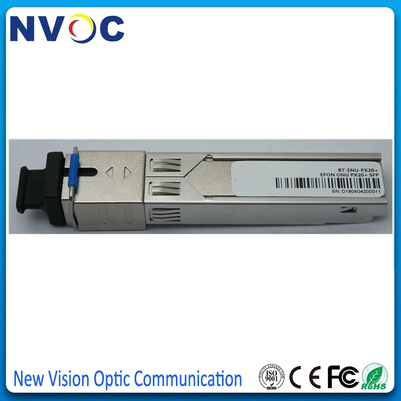 EPON ONU PX20 + G.984.2 20km Tx 1310nm 1 25G Rx 1490nm SFP форм фактор SC/UPC разъем модуль|Детали устройств
