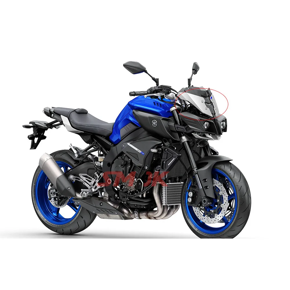 SMOK Мотоцикл углеродного волокна ветровой щиток лобового стекла боковая панель Крышка для Yamaha MT10 MT 10 MT-10
