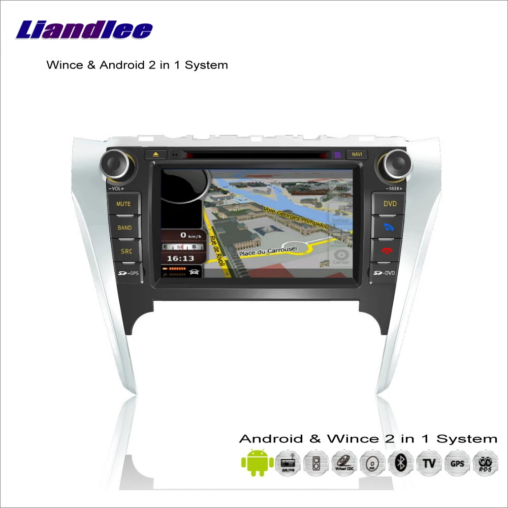 Flash Deal Liandlee Car Android Multimedia Stereo For Toyota Camry / Aurion XV50 2012~2013 - Radio CD DVD Player GPS Navigation Audio Video 0 Flash Deal Liandlee Car Android Multimedia Stereo For Toyota Camry / Aurion XV50 2012~2013 - Radio CD DVD Player GPS Navigation Audio Video 0