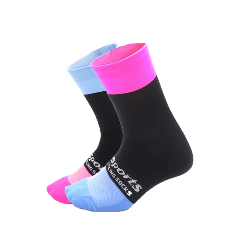 

DH SPORTS 2018 New Cycling Socks Men Women Professional Breathable Bike Sock Personality Bicycle Racing Running Compression Sock
