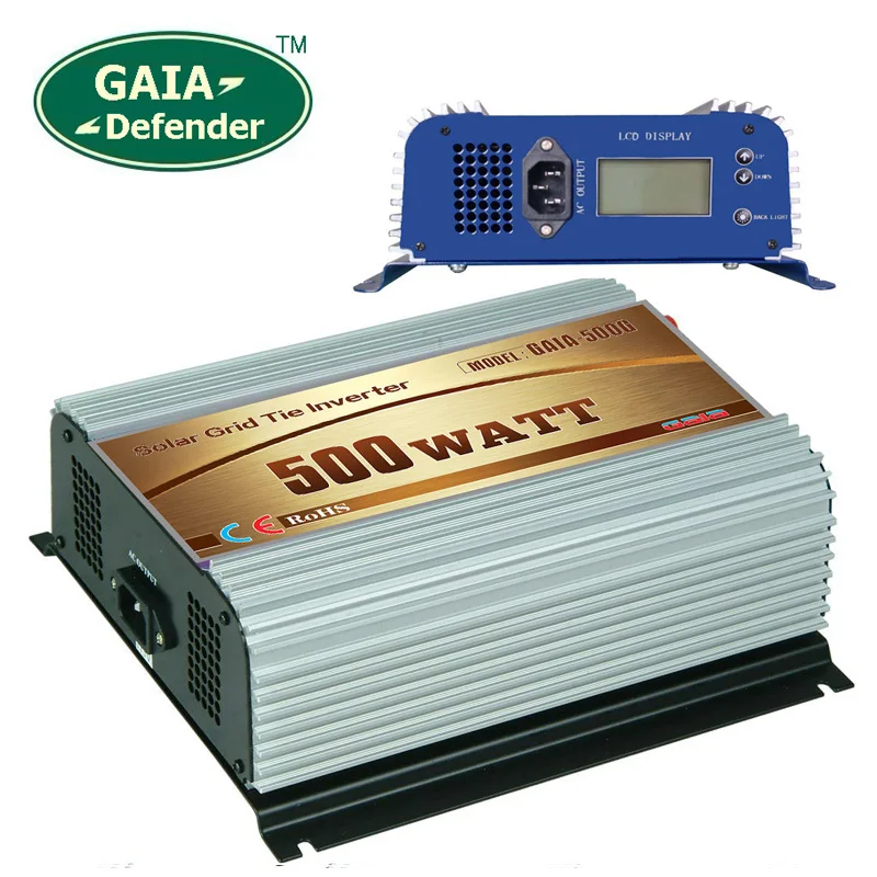 500W Solar Grid Tie Inverter DC 10.8V 30V AC 90V 140V for 100V 110V