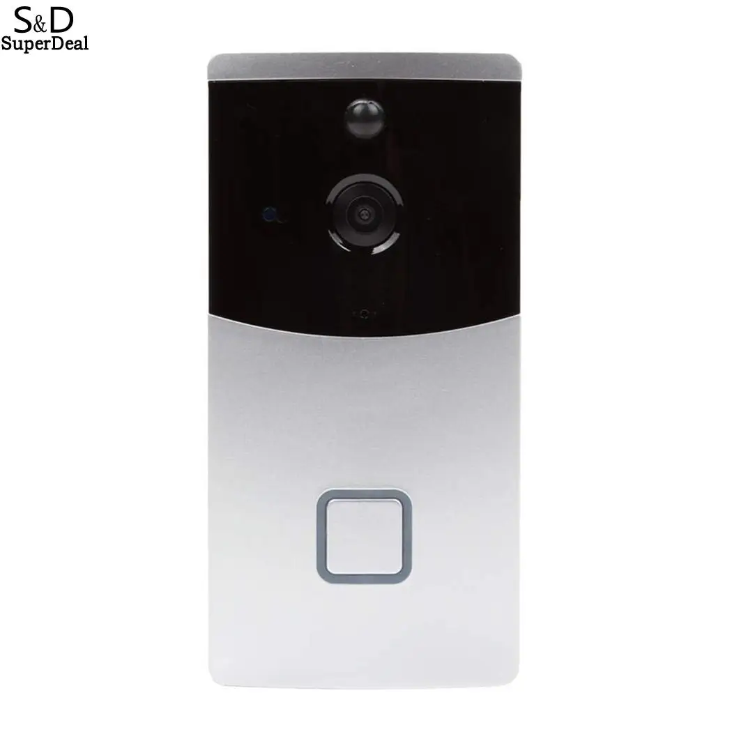 

Low Power Intelligent Wifi Voice Intercom 720P 2.4GHz Doorbell Home 8-32GB Storage Card Monitoring Doorbell