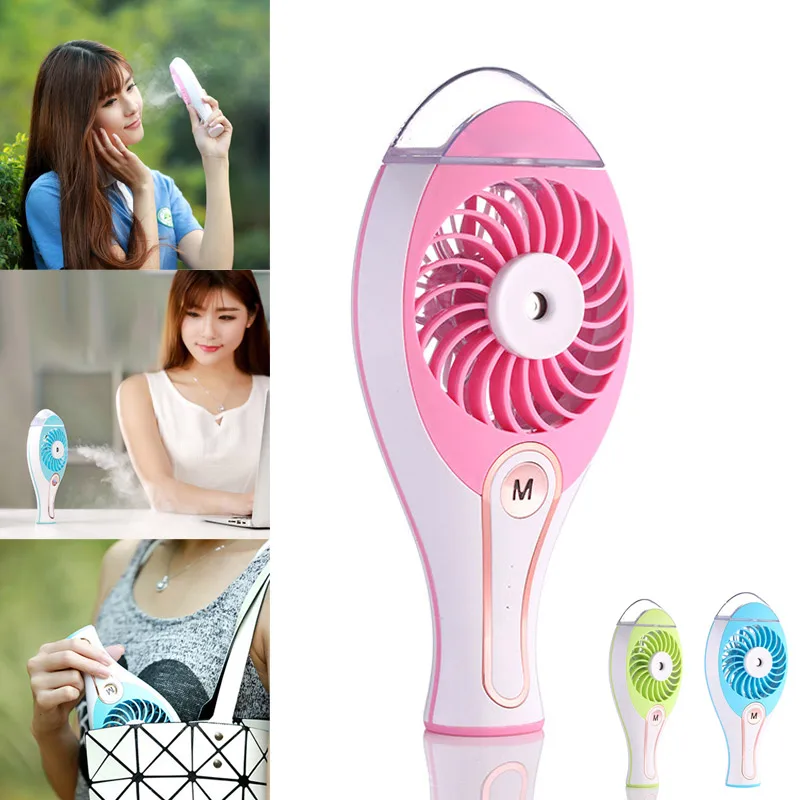 

Convenient Hot Handheld Mini USB Misting Fan Rechargeable Outdoor Portable Water Spray Cooling Humidifier Fans HY99 AU09