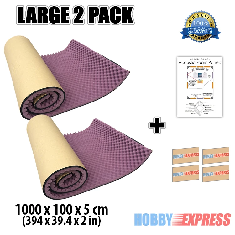 Arrowzoom 10 Meter Acoustic Studio Sound Absorption Treatment Adhesive