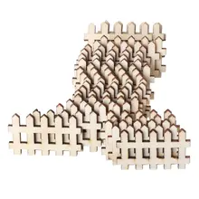 25pcs Taglio Laser di Legno Recinzione Abbellimento Forma di Legno Del Mestiere Decorazione di Cerimonia Nuziale 19QB