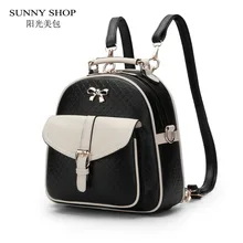 Sunny shop 2017 primavera nueva llegada del verano fresco estudiante mochila diseñador de la marca mochila mochila mochilas escolares para adolescentes