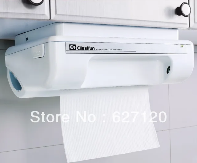 Geniecut Automatic Infrared Sensor Activated Handsfree Touchless Geniecut Automatic Infrared Sensor Activated Handsfree Touchless Kitchen Paper Towel Dispenser Mounted Under Cabinet