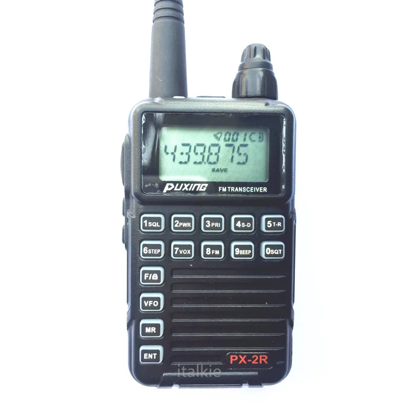 Двухсторонняя радиостанция PX2R Plus version UHF mi ni 400 470 МГц FM трансивер PX 2R cb ham мини