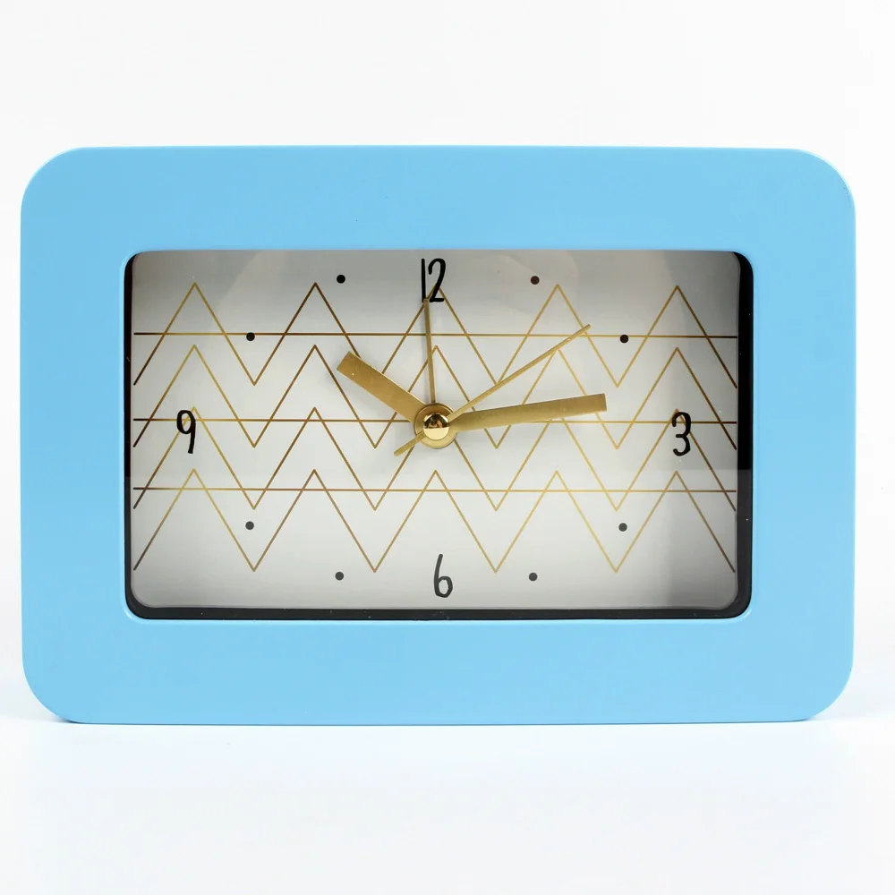 Nordic Modern Style Desktop Alarm Clock Bedside Station Clock Silent