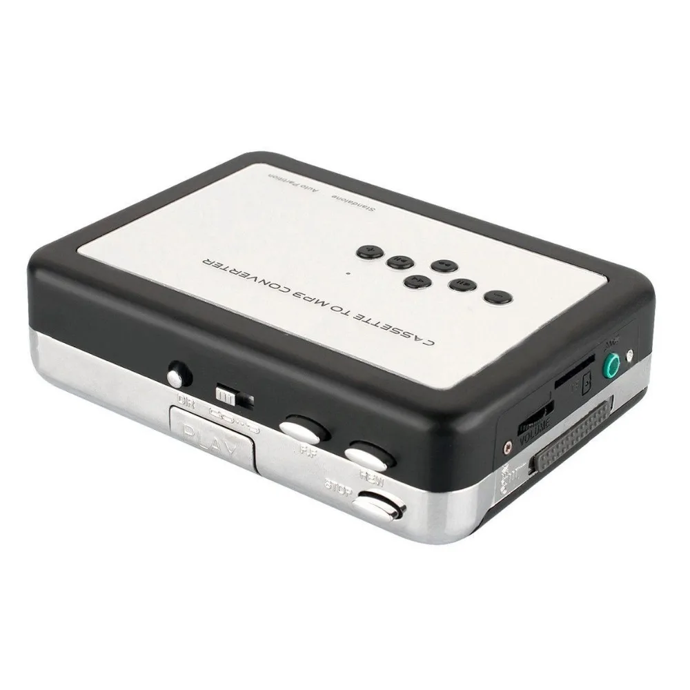 Кассетный MP3 конвертер плеер USB Walkman аналоговые ленты для цифровой MP3 кассетный плеер записывает MP3 в TF карту, авто-реверс