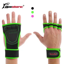 1 пара, перчатки для тренажерного зала, перчатки для занятий тяжелой атлетикой, женские, мужские, для фитнеса, спорта, бодибилдинга, гимнастики, захваты для тренажерного зала, защита для рук, защита для ладоней