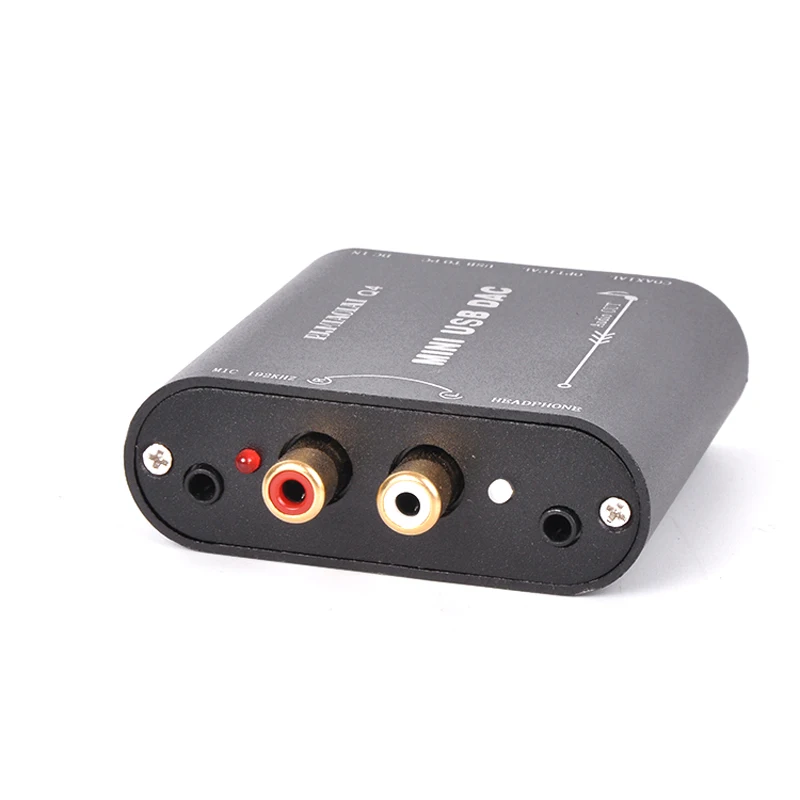 Коаксиальный Fever декодер Lusya CM108AH HIFI 24 бит 192 кГц Внешняя USB Звуковая карта для