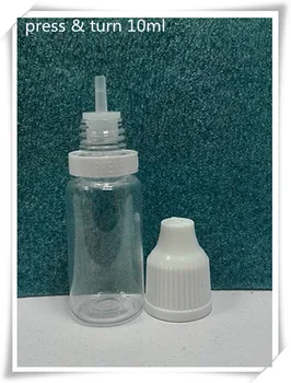 

Wholesale 2500pcs PET 10ML Plastic Dropper Bottles With Childproof Cap With Long Thin Tip,Plastic bottles E-cigarette